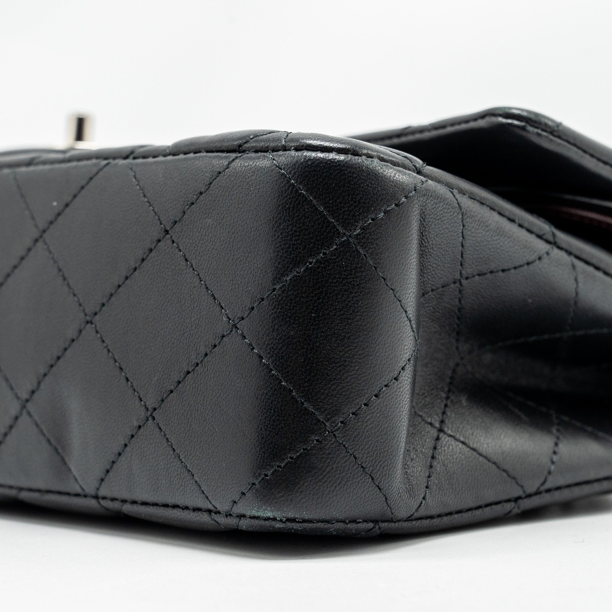 Chanel Medium Classic Double Flap Bag Lambskin Black