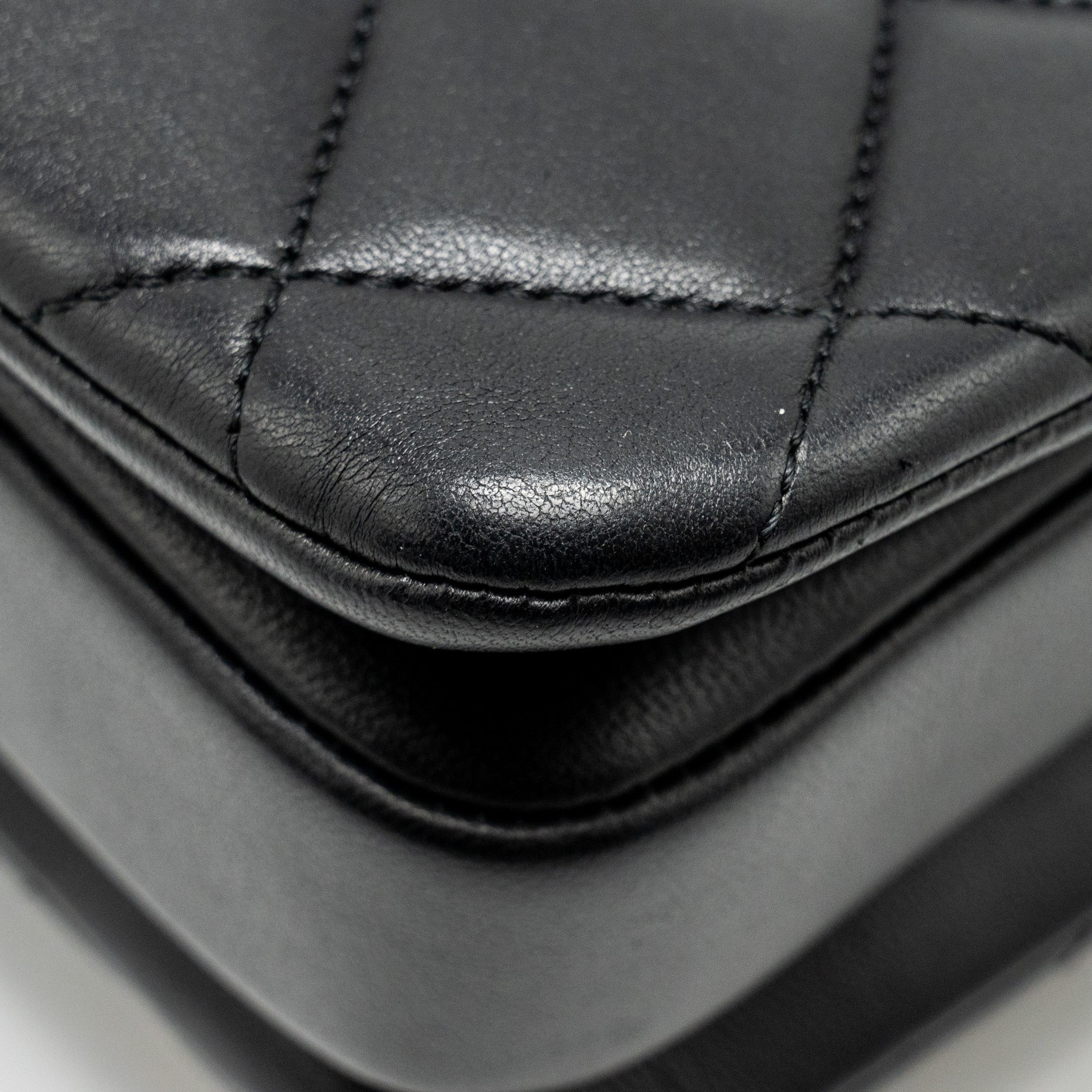 Chanel Small Trendy CC flap Bag Lambskin Black