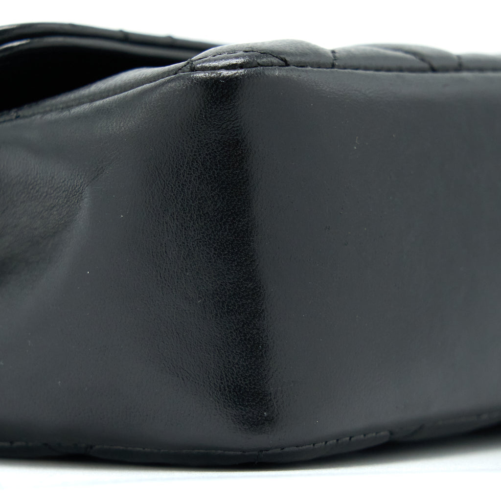 Chanel Vintage Mini Flap Bag Lambskin Black