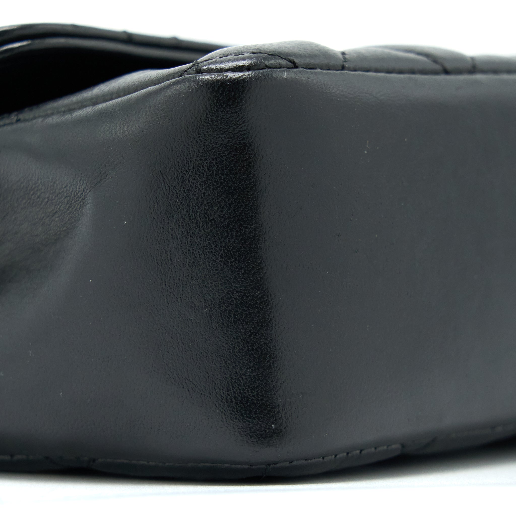 Chanel Vintage Mini Flap Bag Lambskin Black