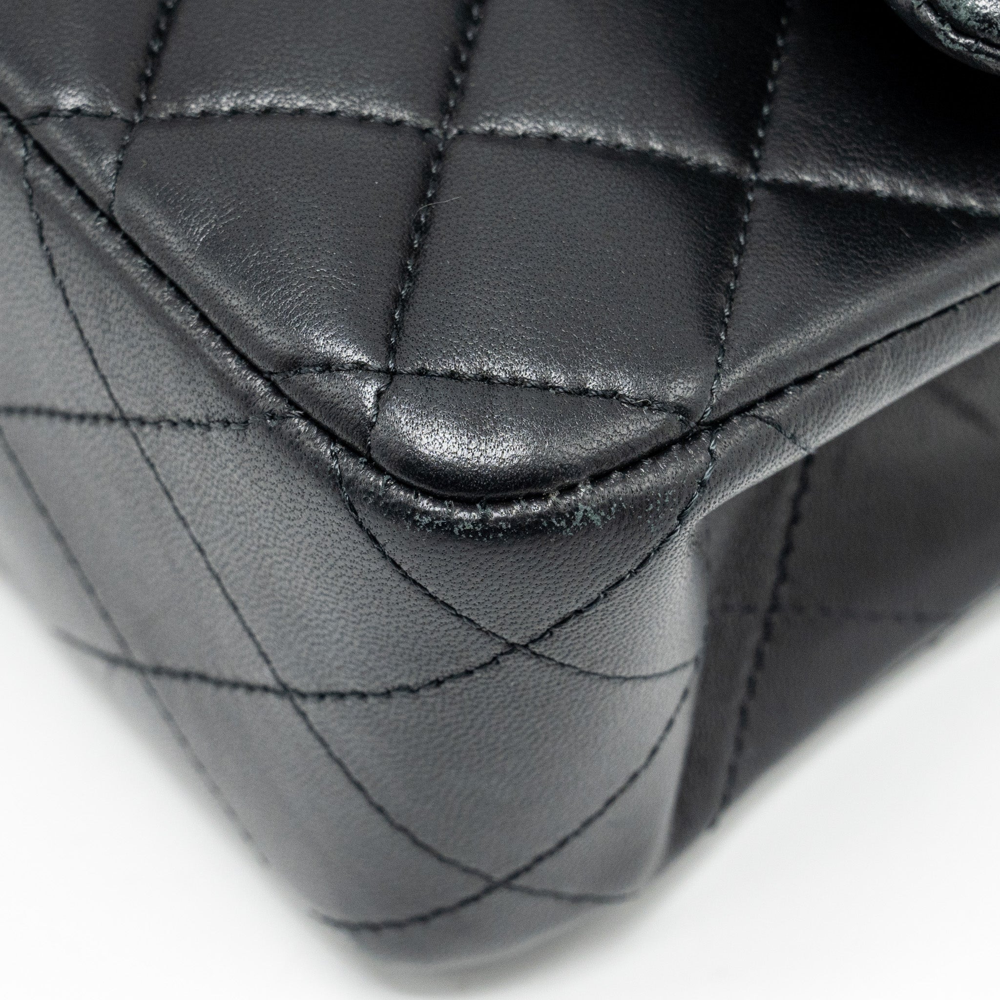Chanel Medium Classic Double Flap Bag Lambskin Black