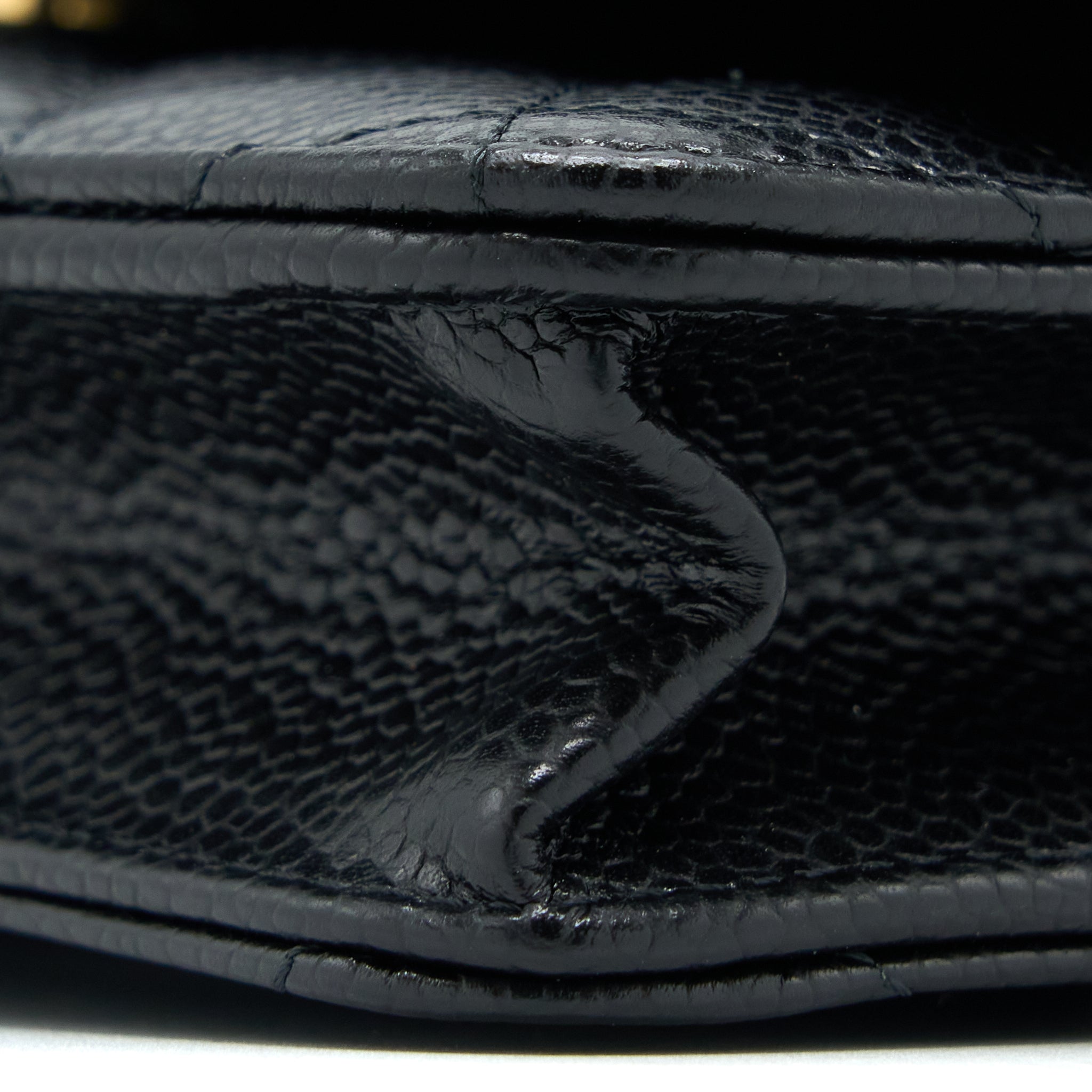 Chanel Classic Wallet on Chain Caviar Black  (Microchip)
