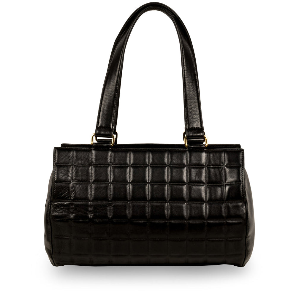 Chanel Vintage Quilted Bowler Tote