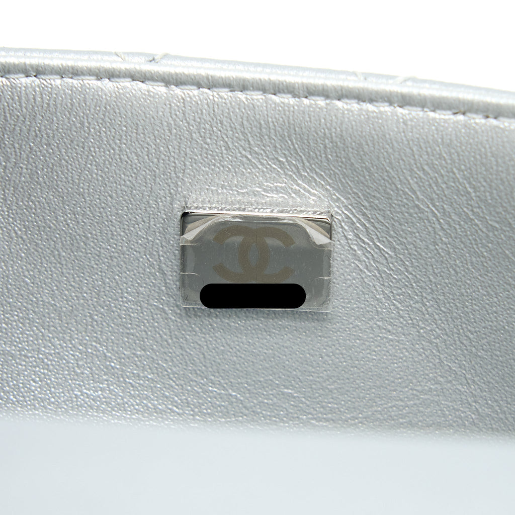 Chanel Mini 2.55 Reissue Flap Bag Calfskin Light Grey