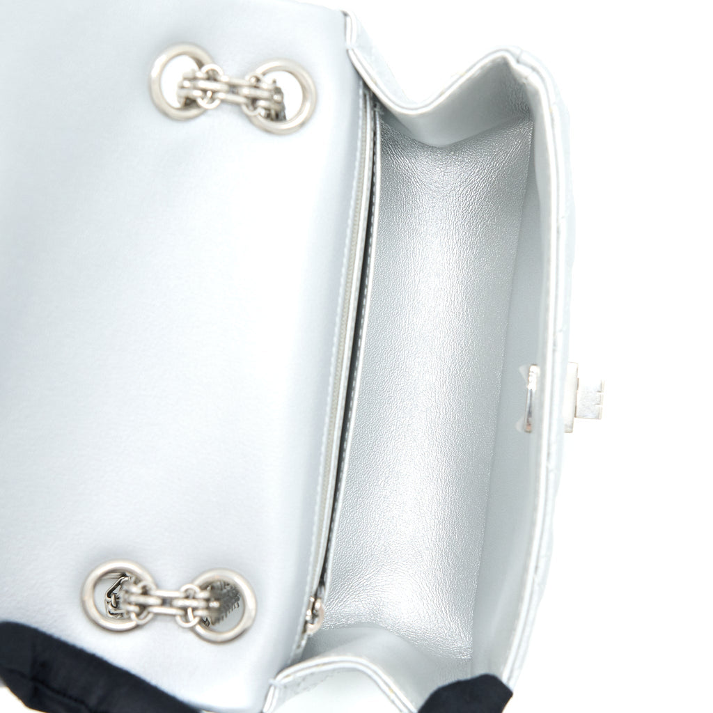 Chanel Mini 2.55 Reissue Flap Bag Calfskin Light Grey