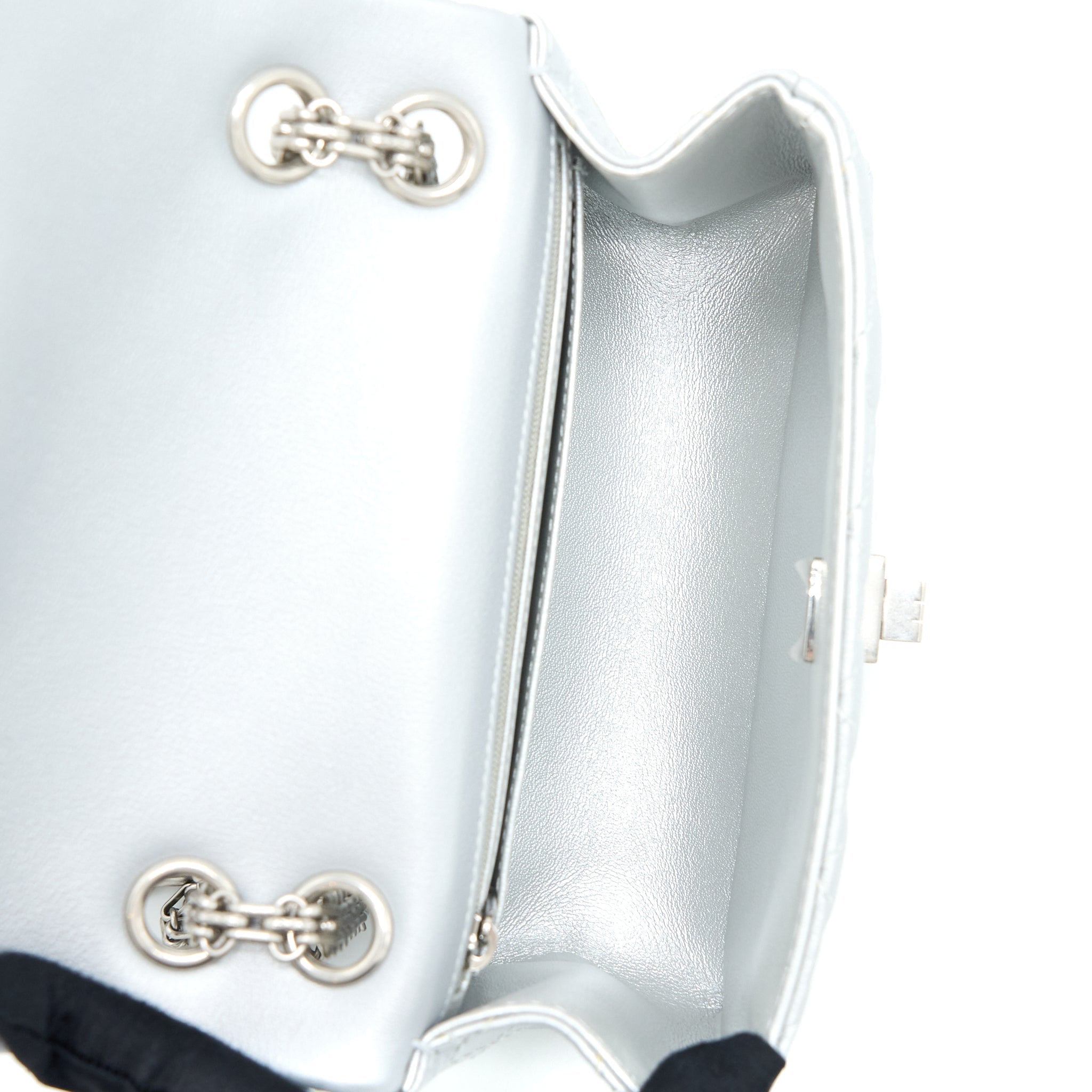 Chanel Mini 2.55 Reissue Flap Bag Calfskin Light Grey