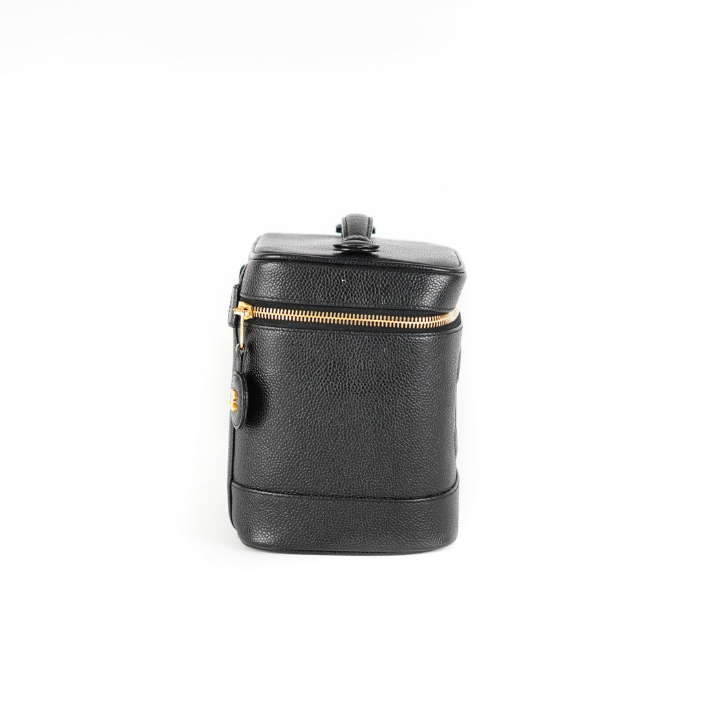 ITEM 11 - Chanel Vintage Caviar Vanity