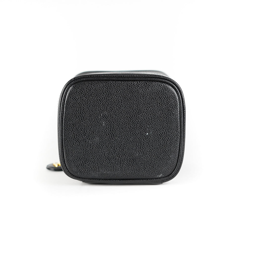 ITEM 11 - Chanel Vintage Caviar Vanity