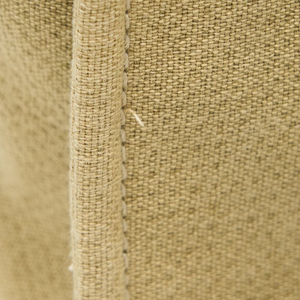 Chanel Deauville Tote Canvas Dark Beige