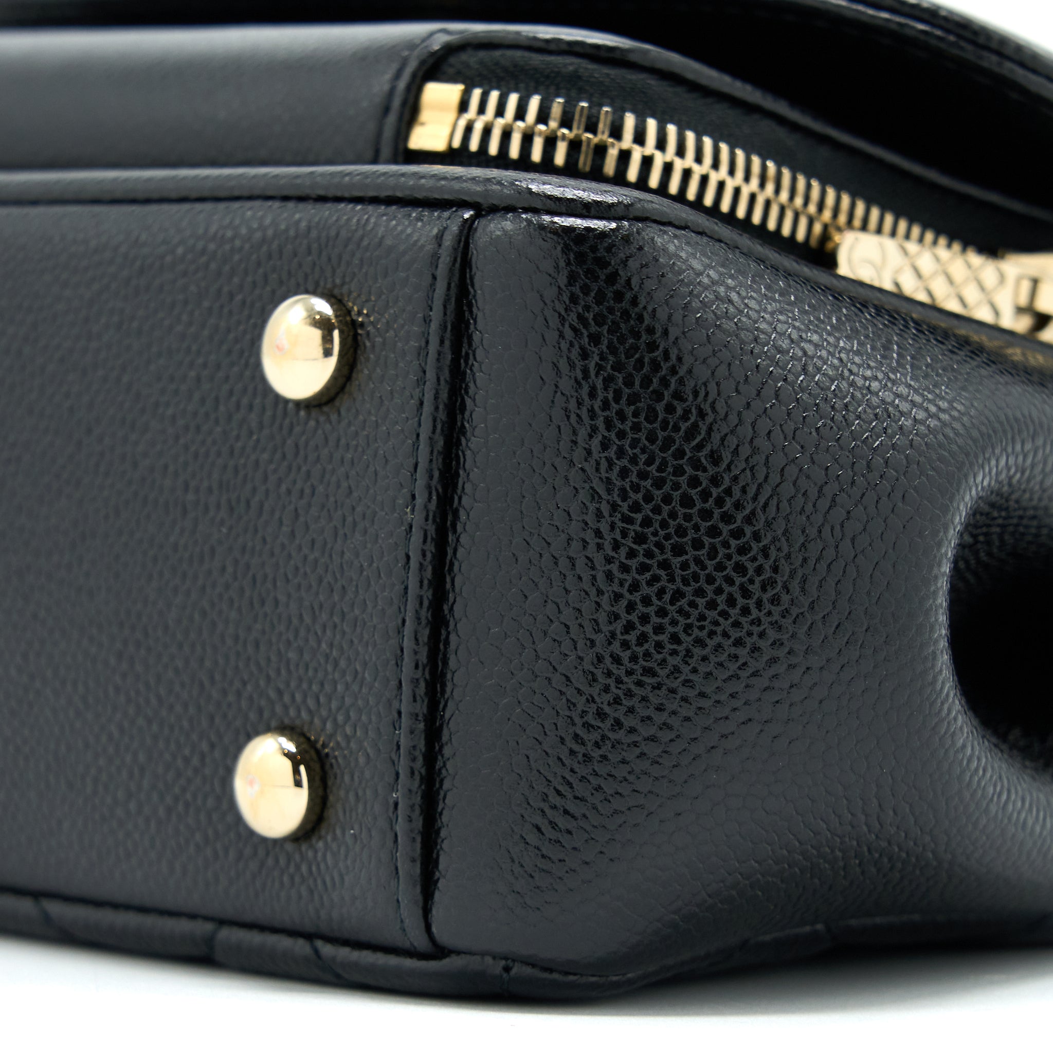 Chanel Small Business Affinity Caviar Black L (Microchip)