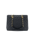 Chanel Grand Shopping Tote Bag Caviar Black