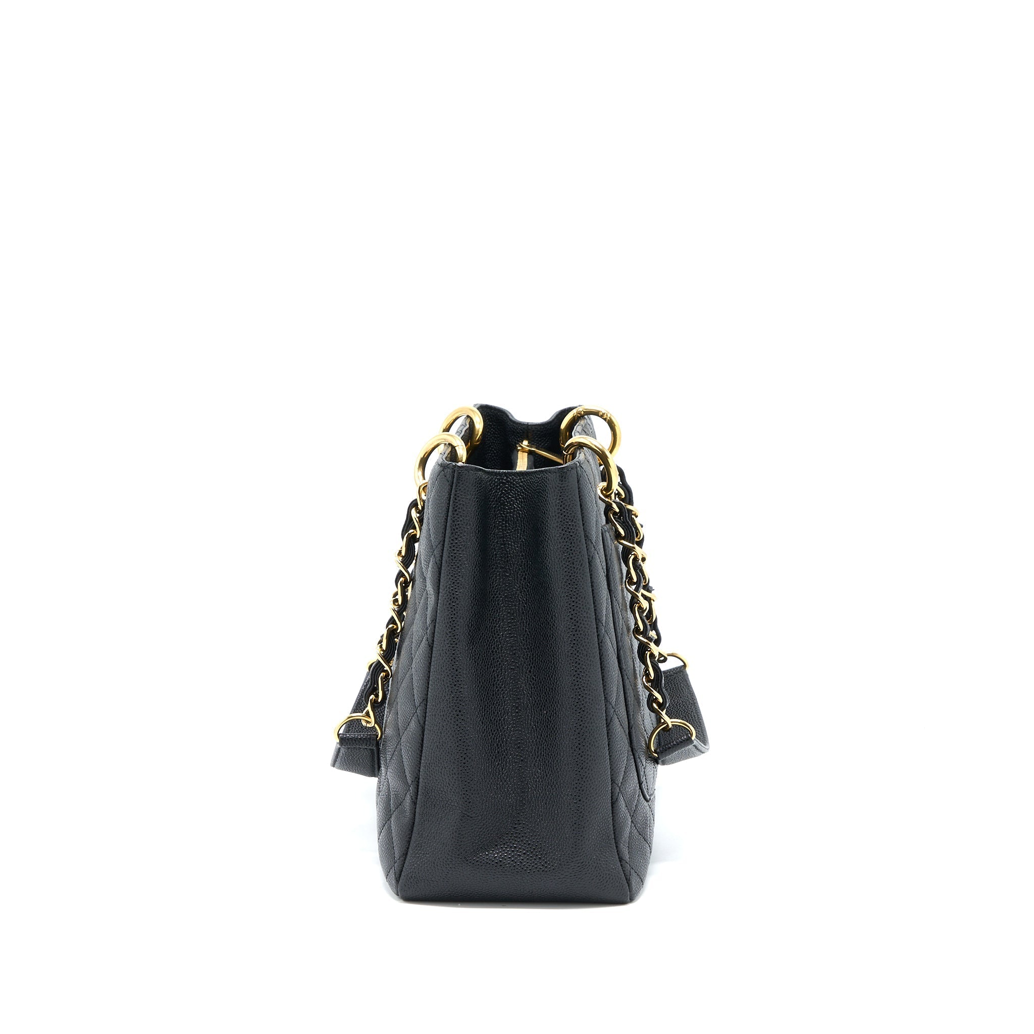 Chanel Grand Shopping Tote Bag Caviar Black