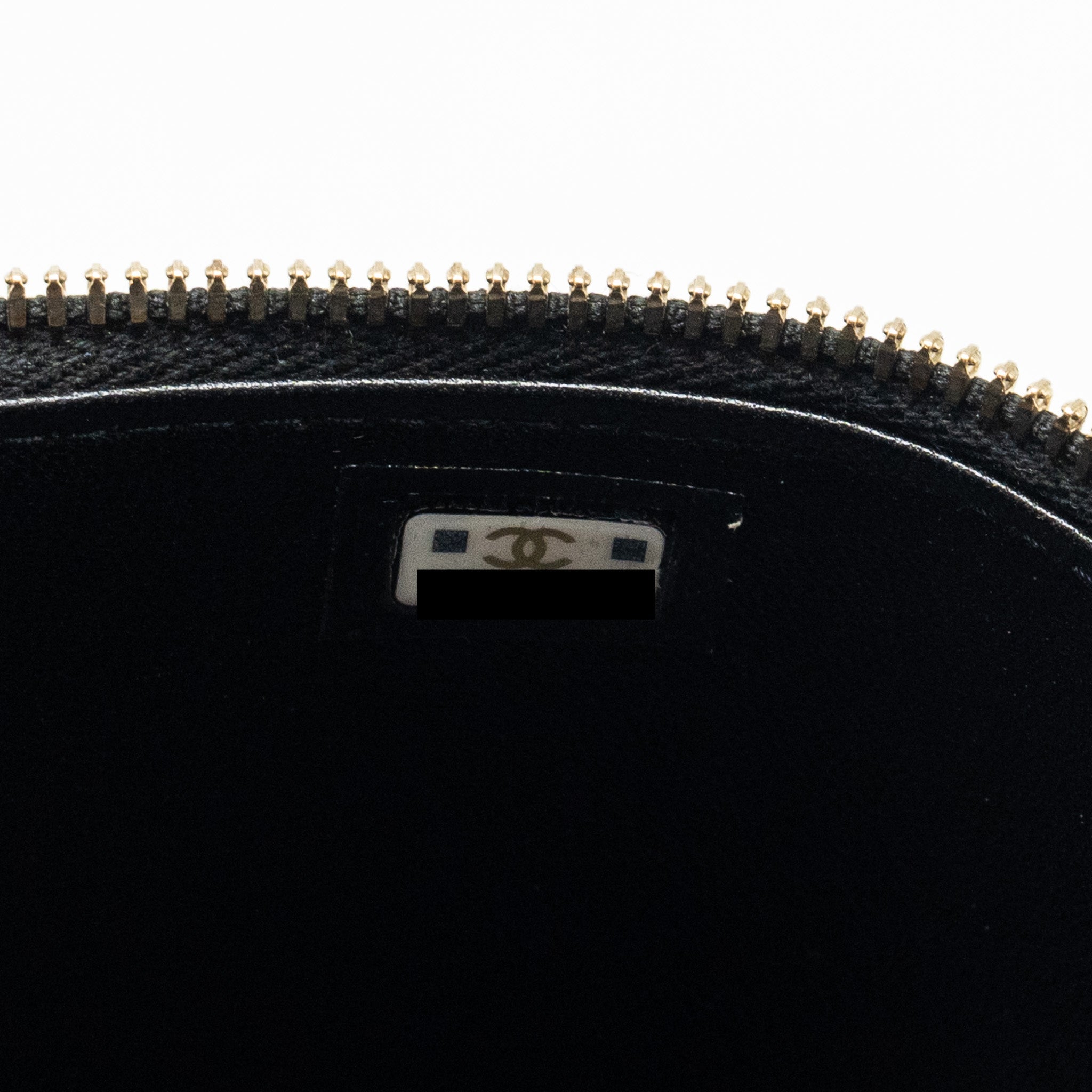 Chanel Top Handle Long Vanity Case Lambskin BLACK L (Microchip)