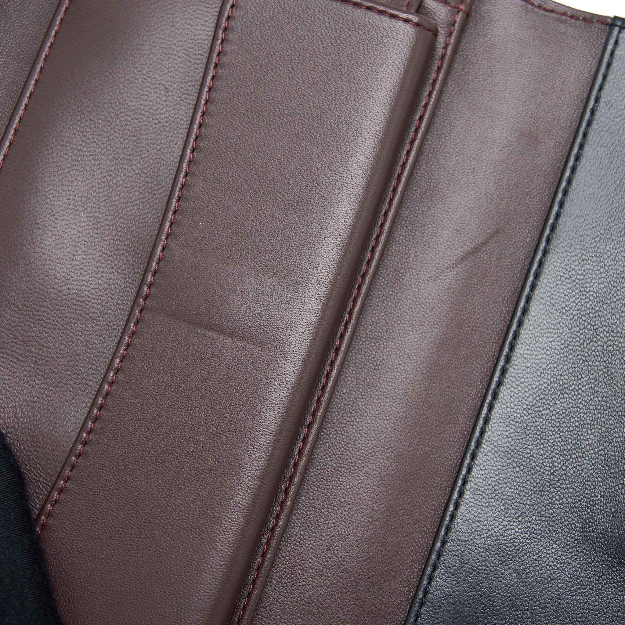 Chanel Classic Long Wallet Lambskin Black
