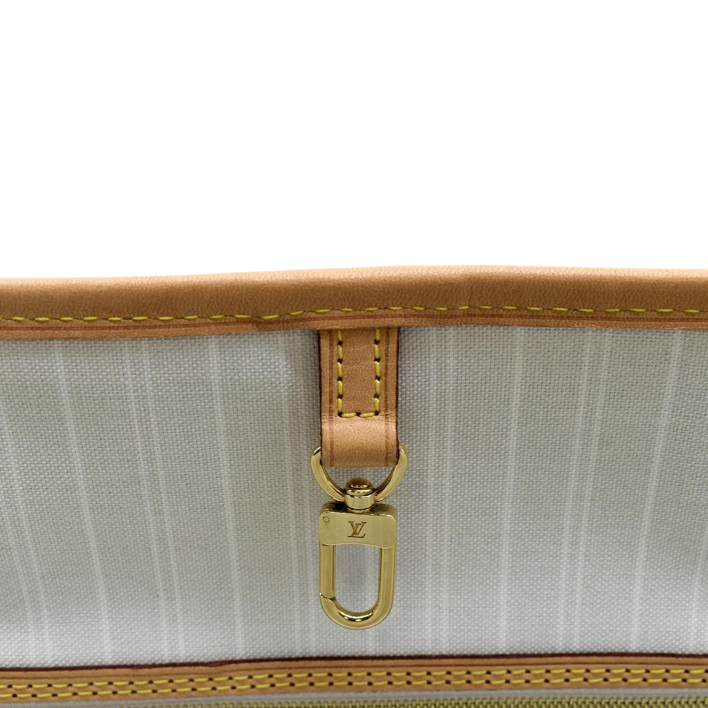 LOUIS VUITTON Neverfull MM By The Pool Monogram Giant Tote Bag Brume