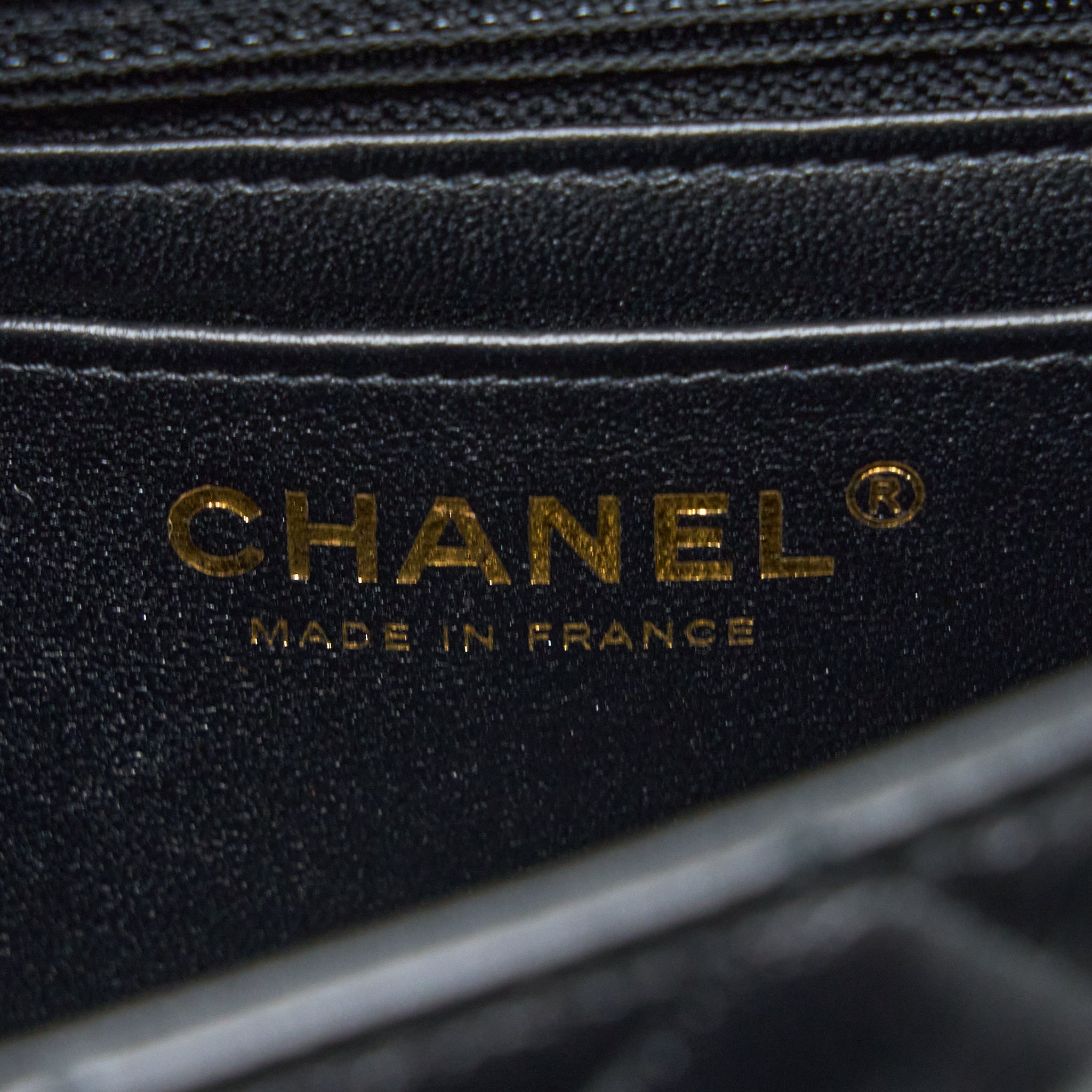 Chanel Classic Mini Rectangular Flap Bag Lambskin Black L (Microchip)
