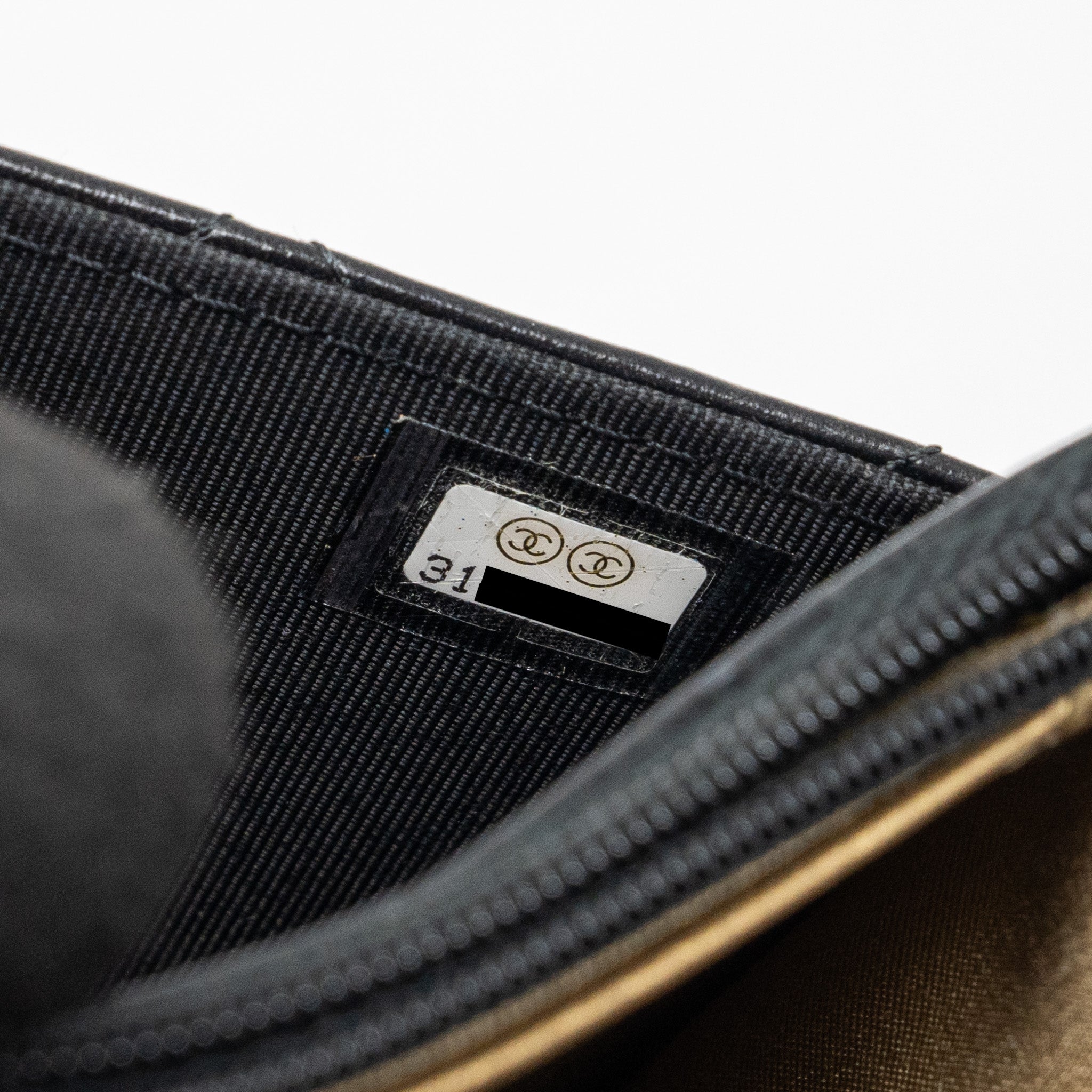 Chanel Classic Wallet On Chain With Charms Lambskin Black