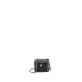 Chanel 23C Pearl Crush Mini Vanity with Chain Lambskin Black L (Microchip)