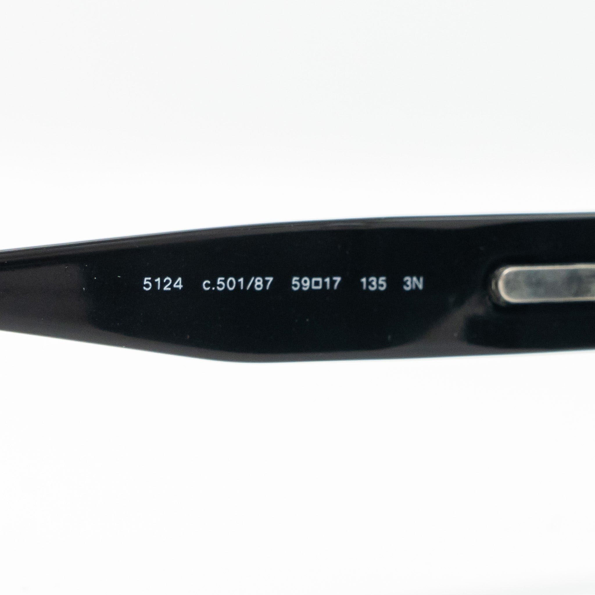 Chanel Square Sunglasses 5124 Black L