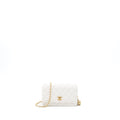 Chanel Pearl Crush Wallet on Chain Lambskin White  (Microchip)