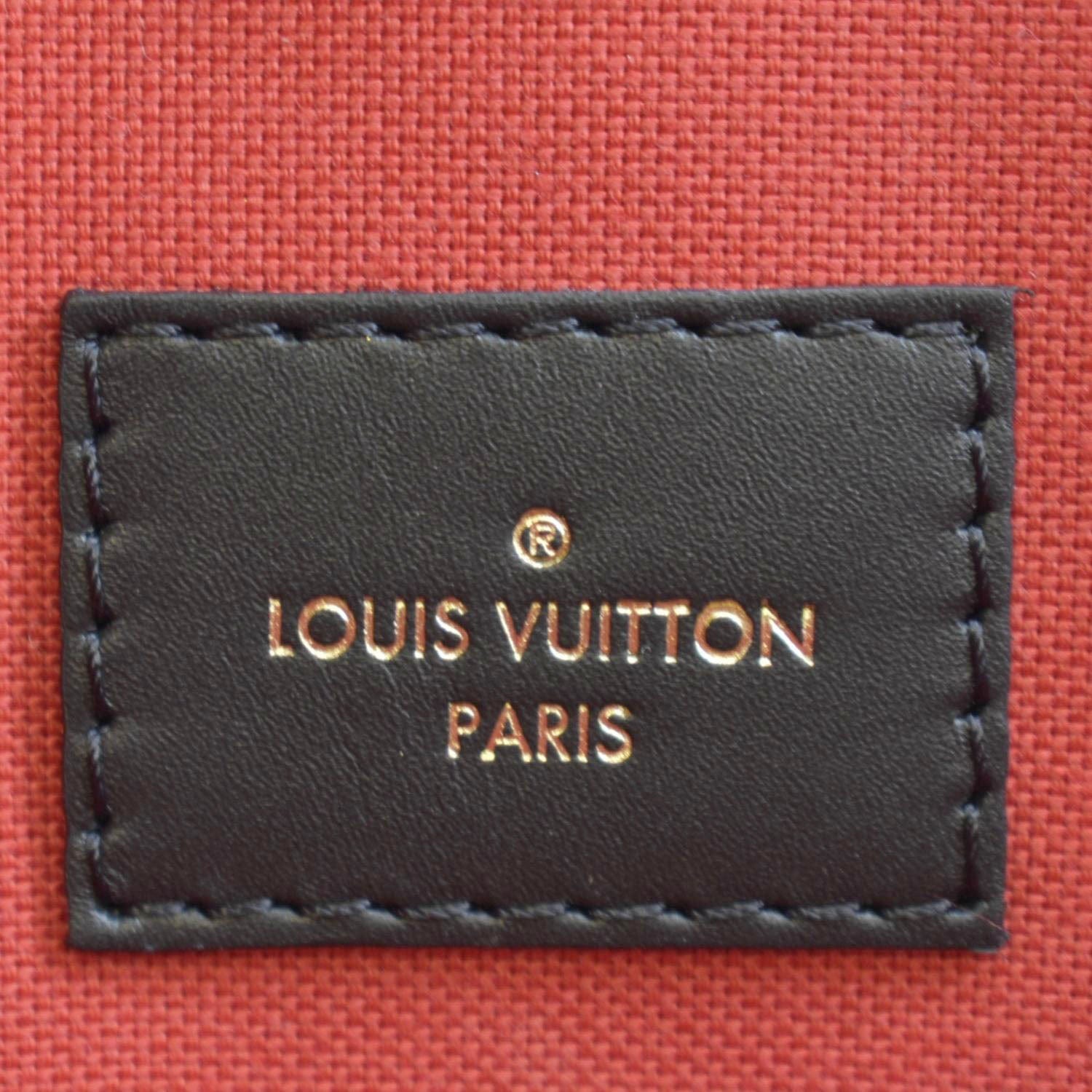 LOUIS VUITTON Onthego MM Giant Monogram Canvas Tote Shoulder Bag Brown