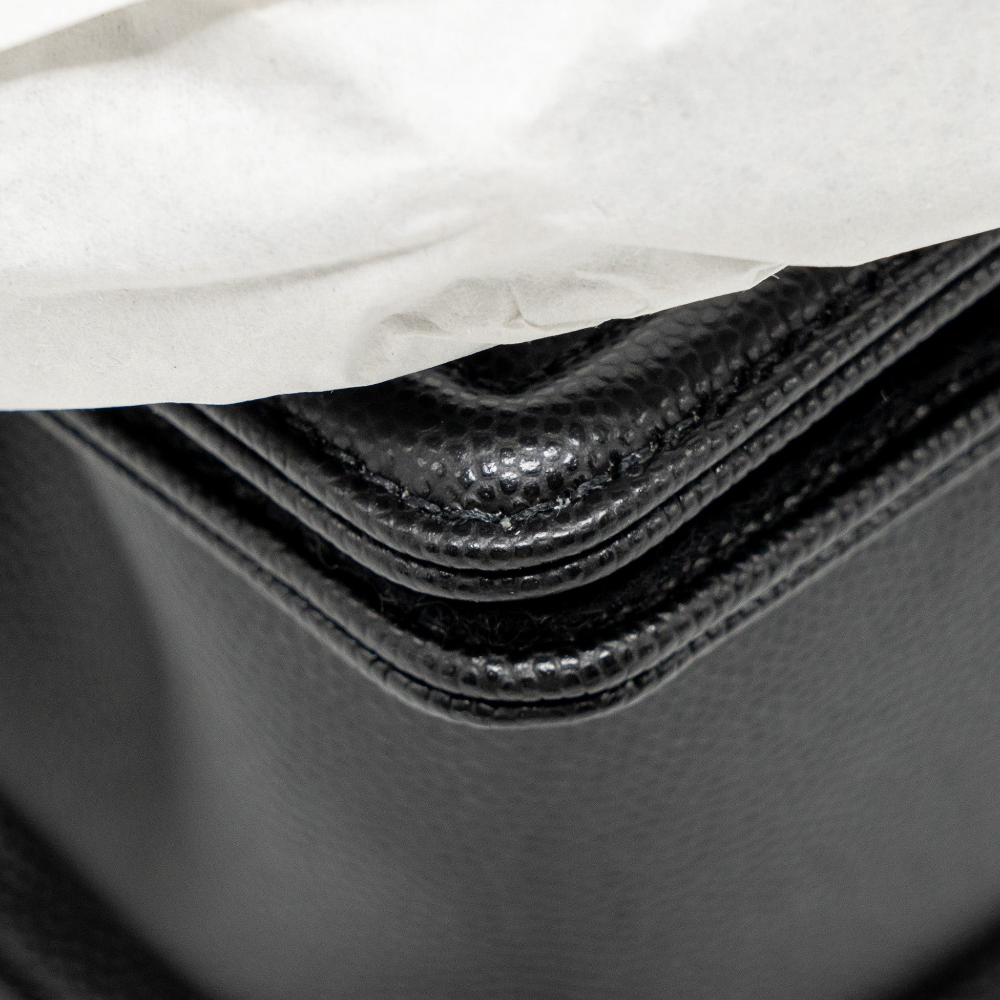 Chanel Small Boy Bag Caviar BLACK Ruthenium  (Microchip)