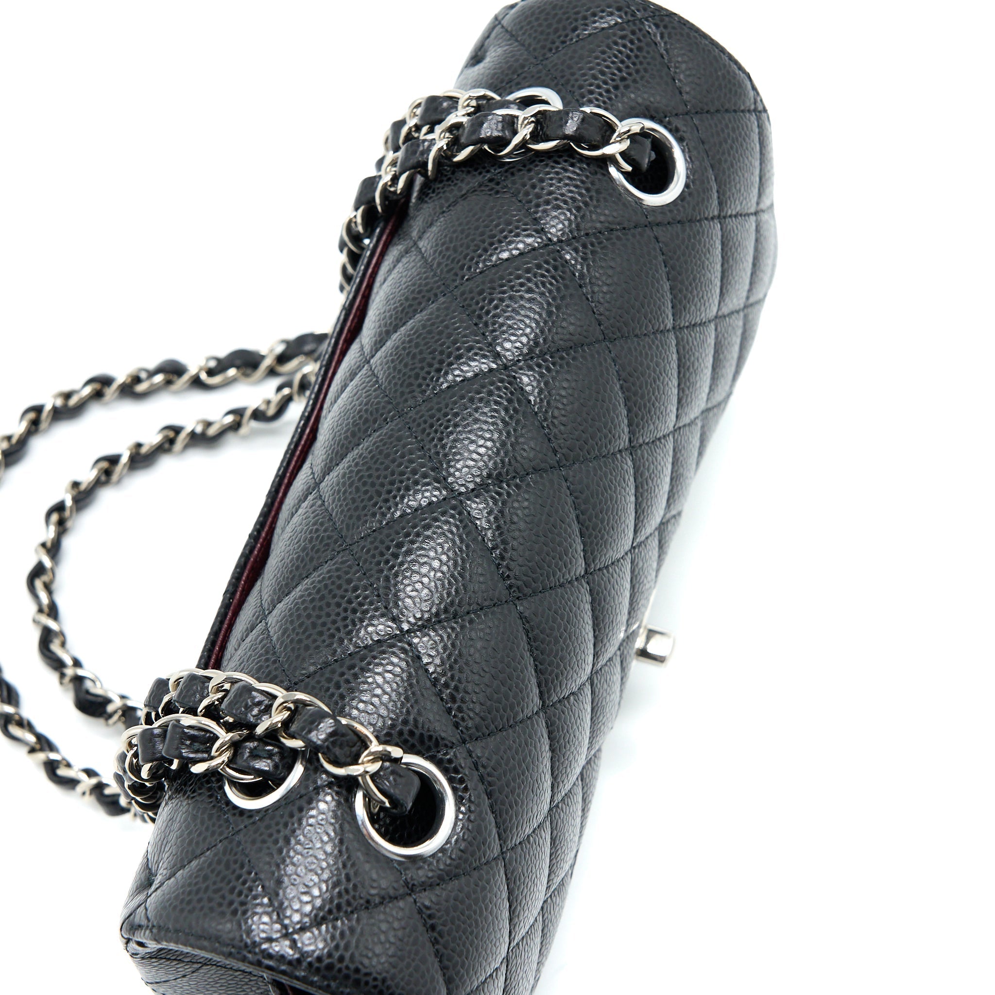 Chanel Small Classic Flap Bag Caviar Black