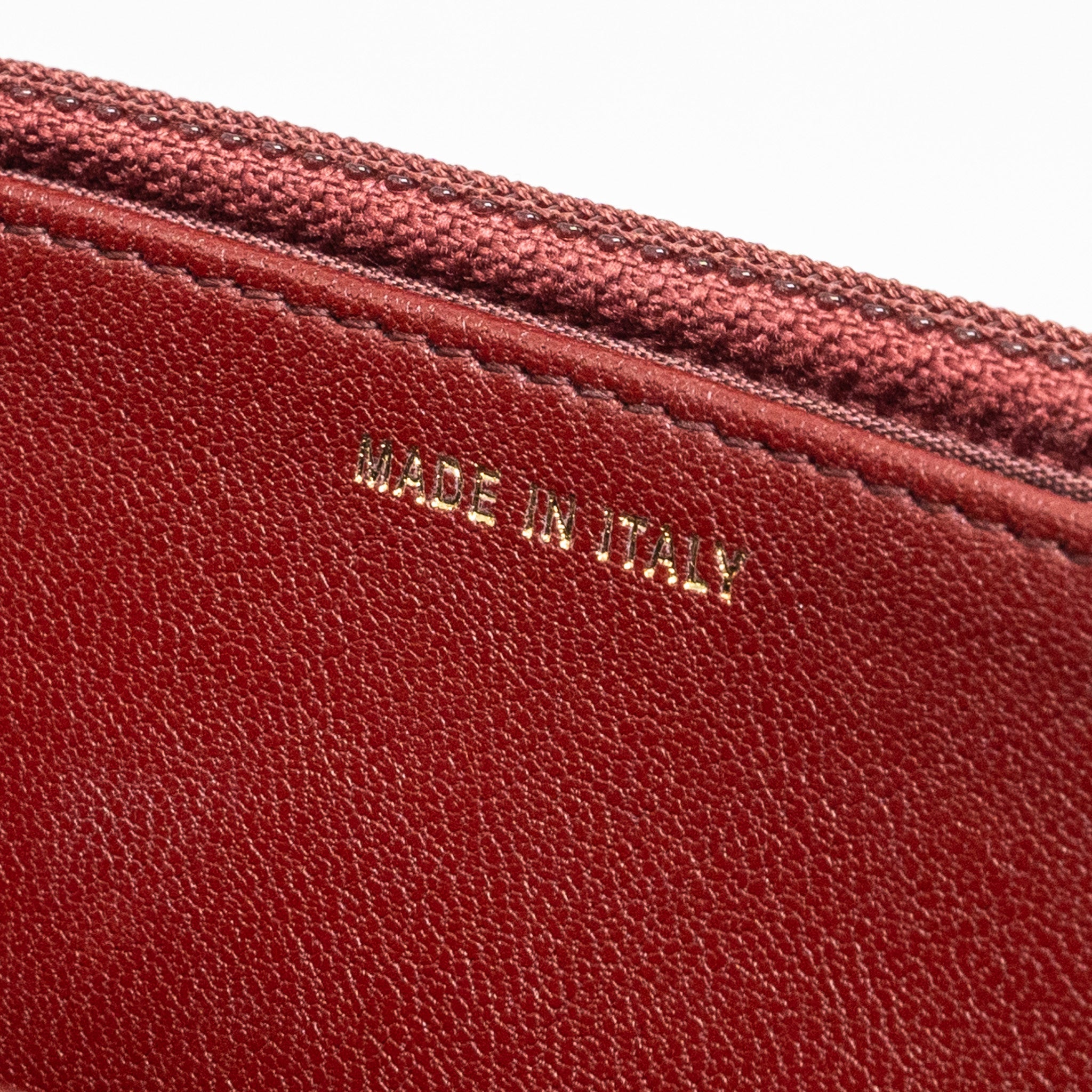 Chanel Wallet on Chain Lambskin Burgundy