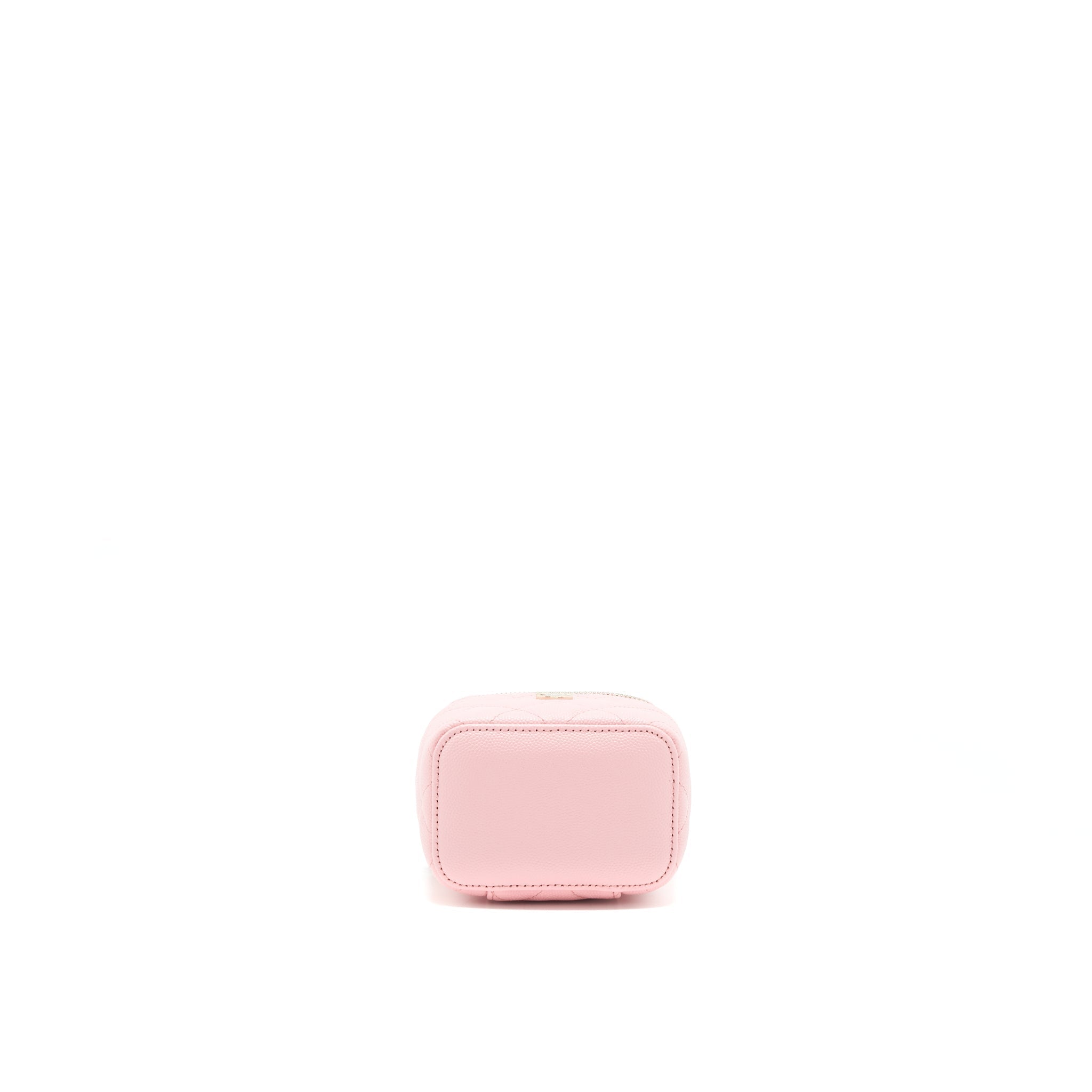 Chanel 22C Mini vanity with chain Caviar Pink L