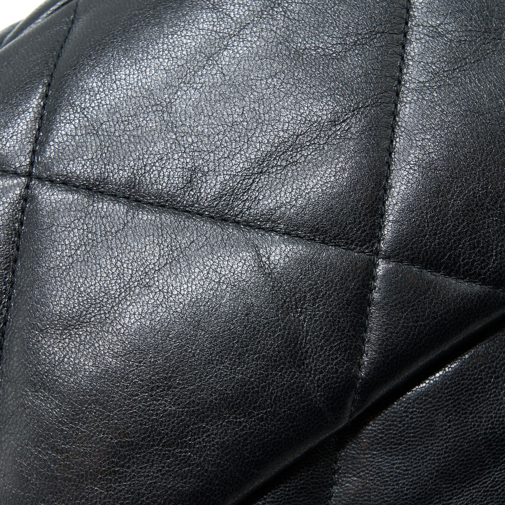 Chanel Small 19 Bag Goatskin Black