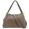 LOUIS VUITTON Ponthieu PM Empreinte Leather Shoulder Bag Tourterelle