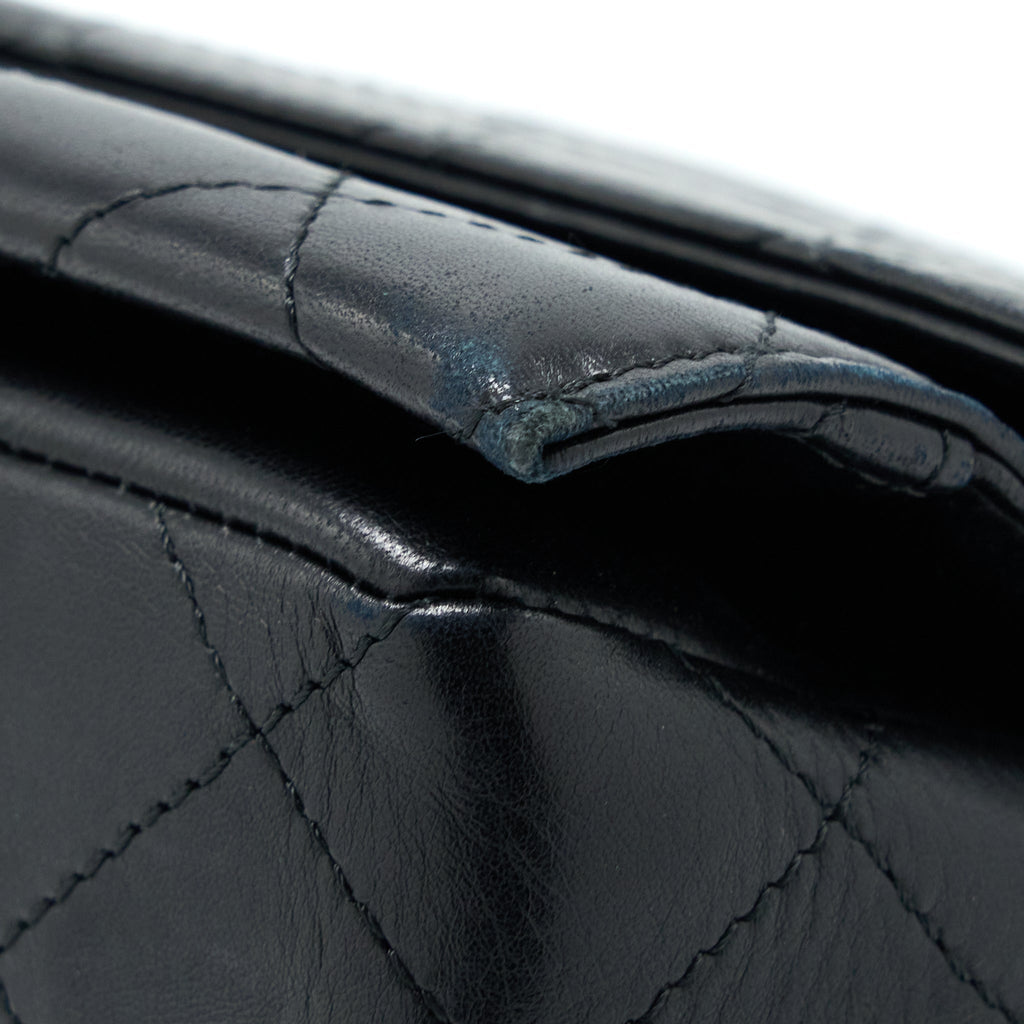 Chanel Quilted Flap Bag Lambskin Black