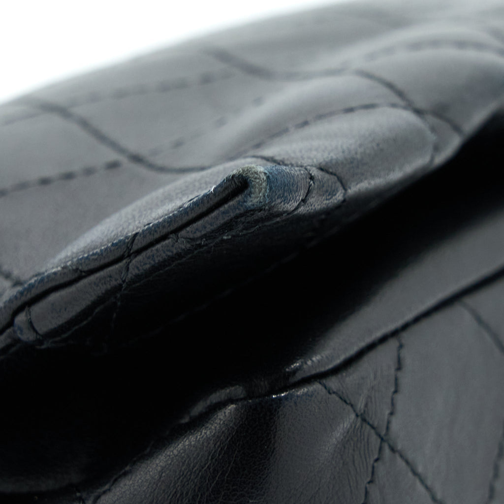 Chanel Quilted Flap Bag Lambskin Black