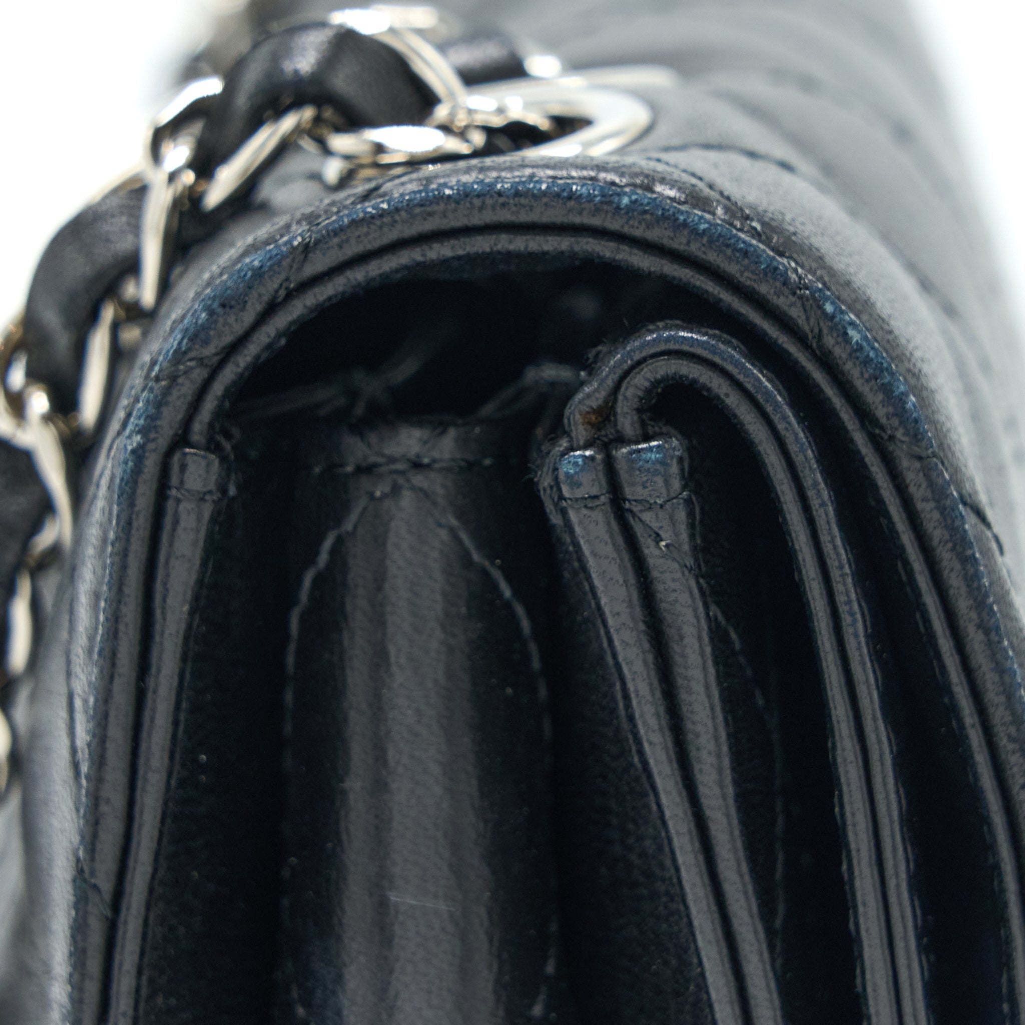 Chanel Quilted Flap Bag Lambskin Black