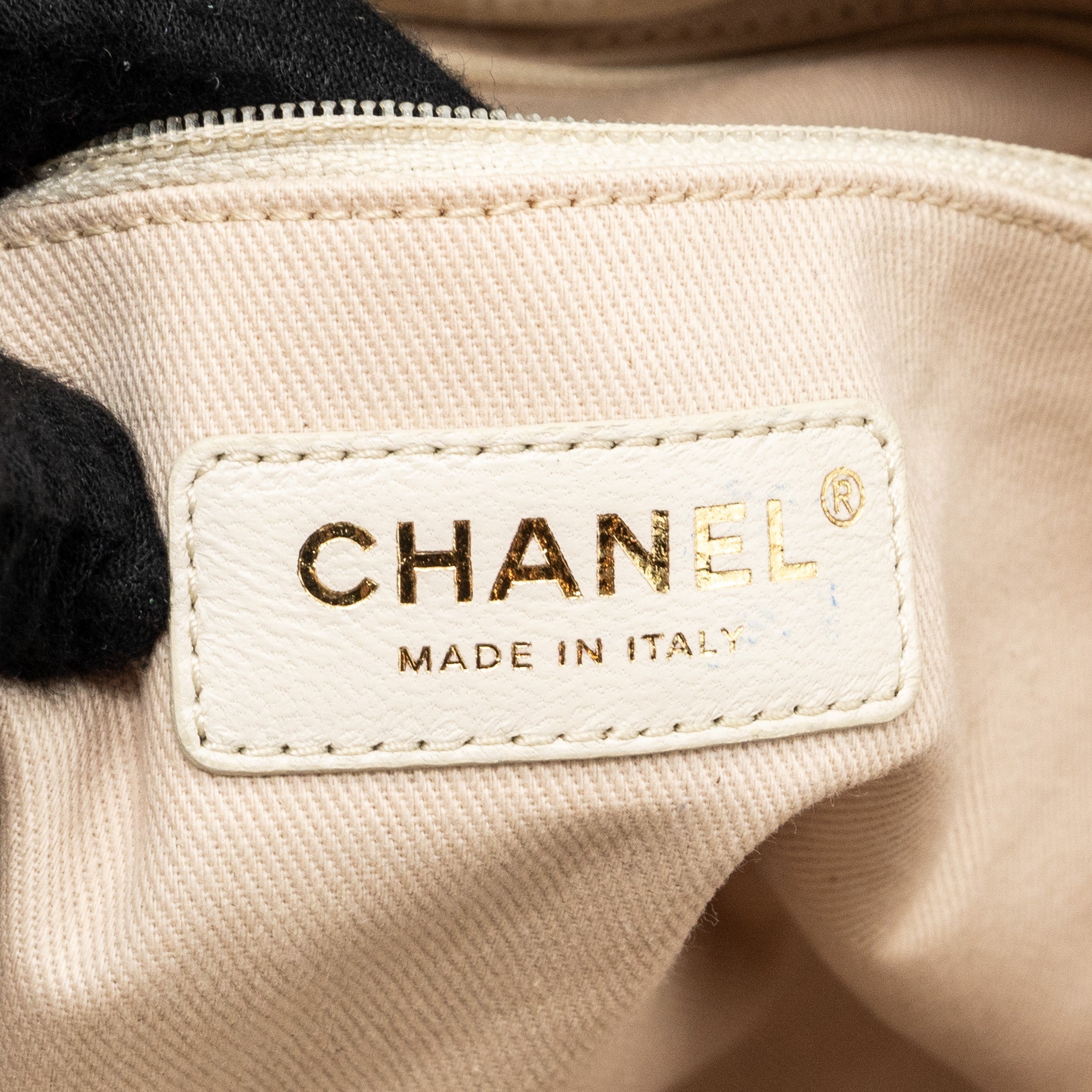 Chanel Deauville bag canvas/ leather Light Beige
