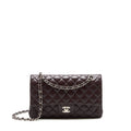 Chanel Medium Classic double Flap bag Caviar Burgundy