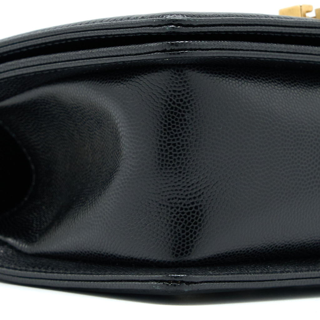Chanel Small Boy Bag Caviar Black
