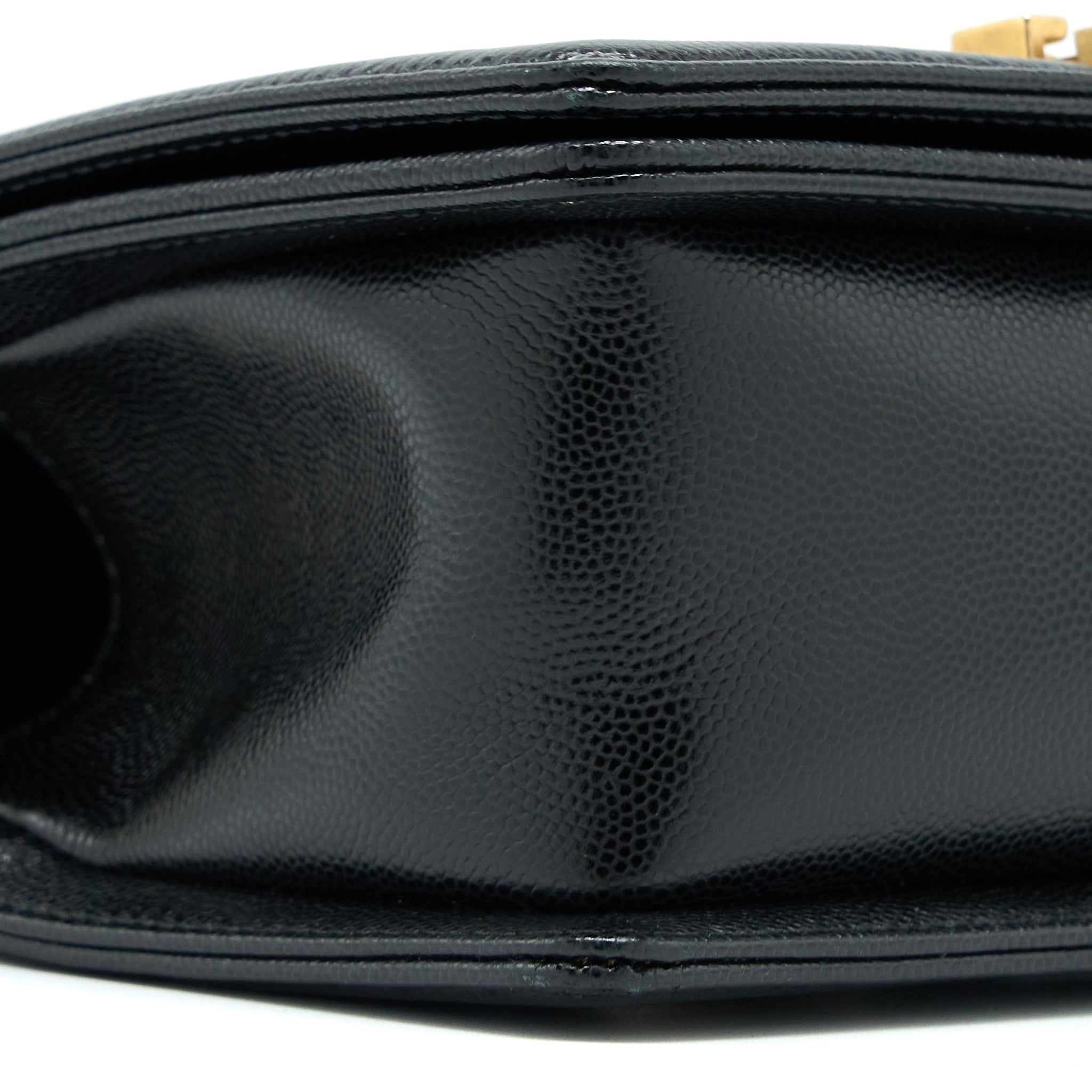Chanel Small Boy Bag Caviar Black