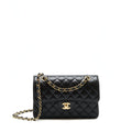 Chanel Small classic double Flap bag Caviar black
