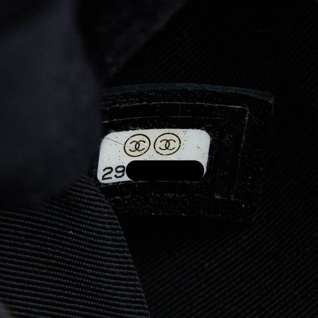 Chanel Small Boy Bag Caviar Black
