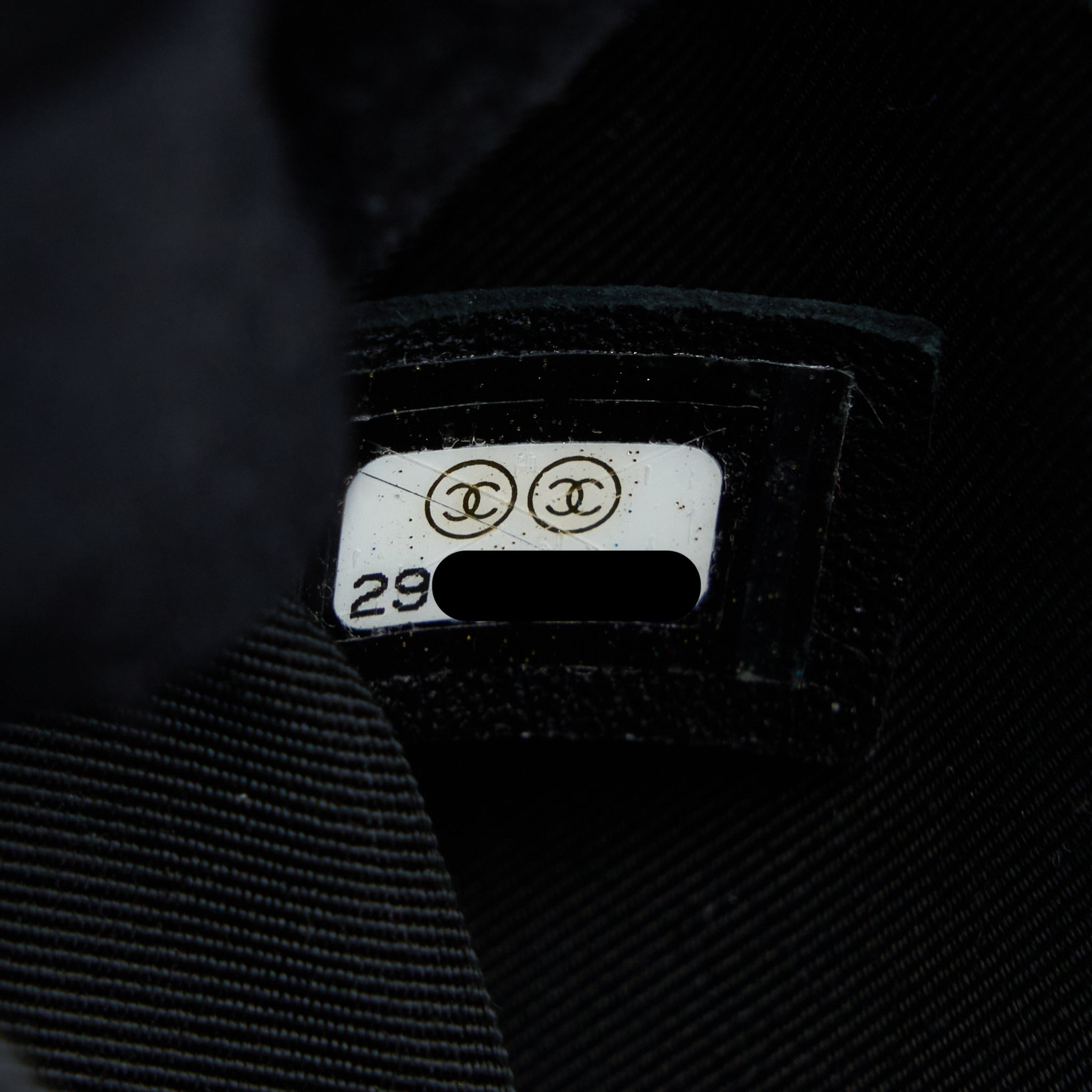 Chanel Small Boy Bag Caviar Black