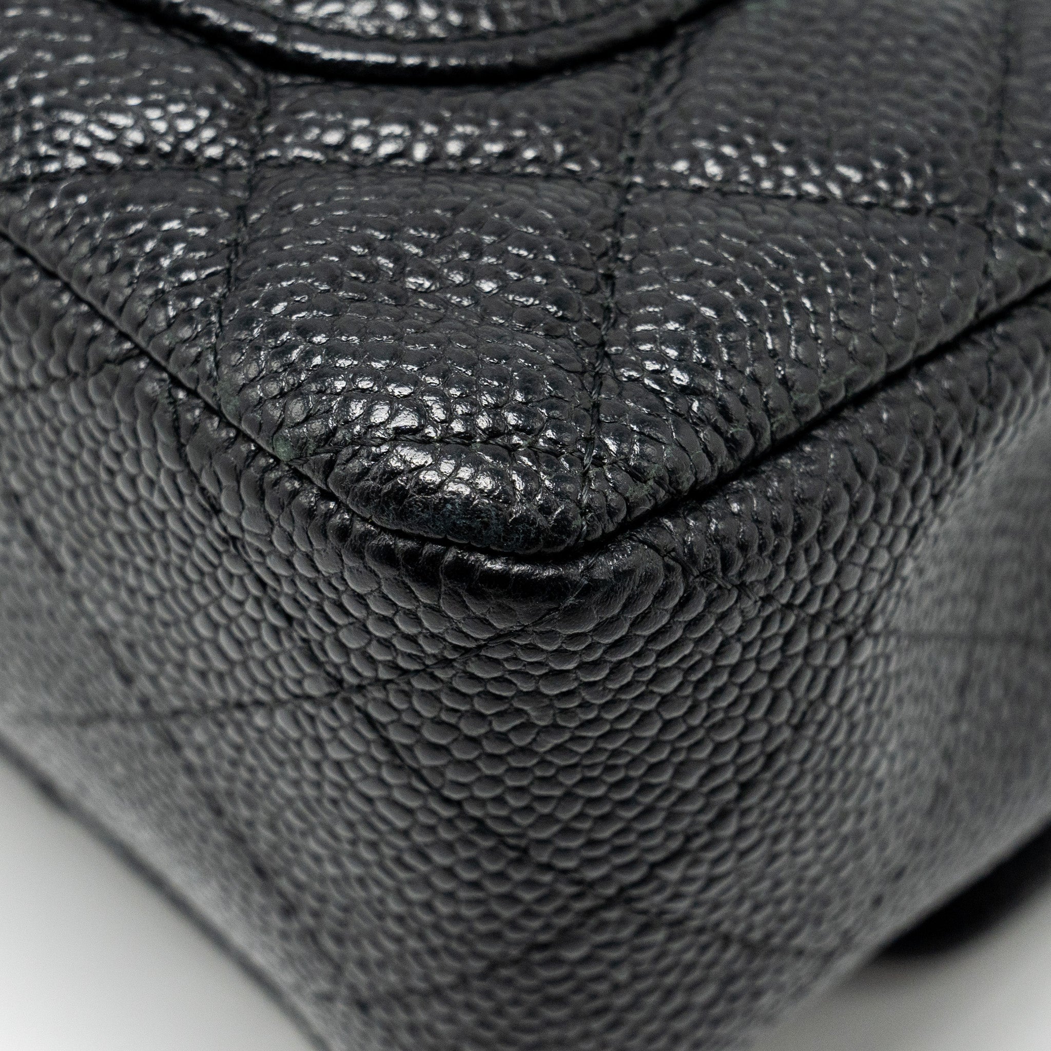 Chanel Mini Rectangular Flap Bag caviar black