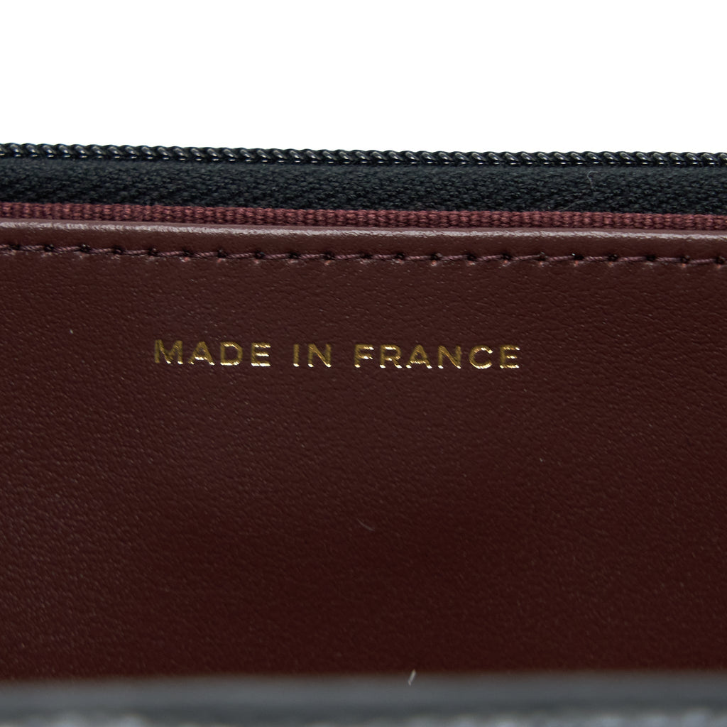 Chanel Classic Wallet On Chain Caviar Black  (Microchip)