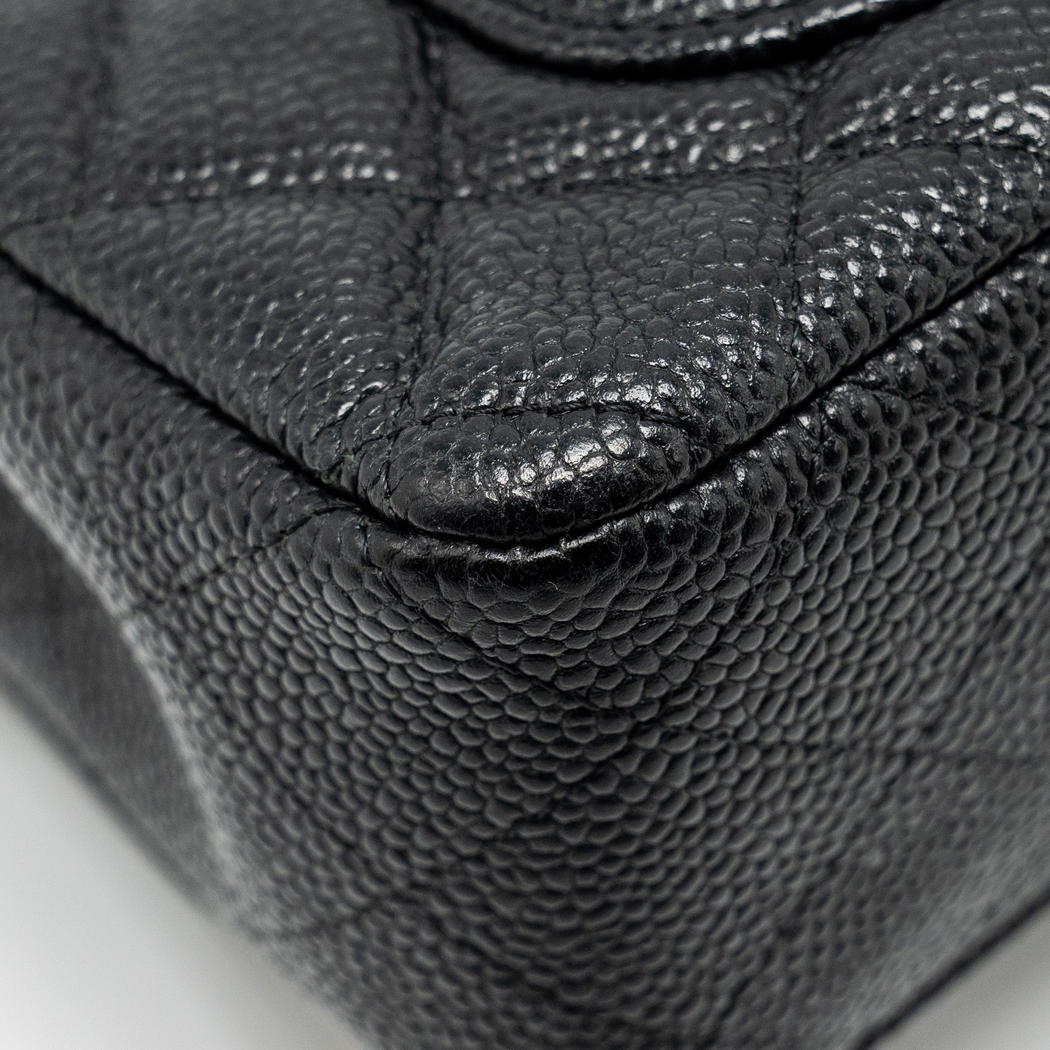 Chanel Mini Rectangular Flap Bag caviar black