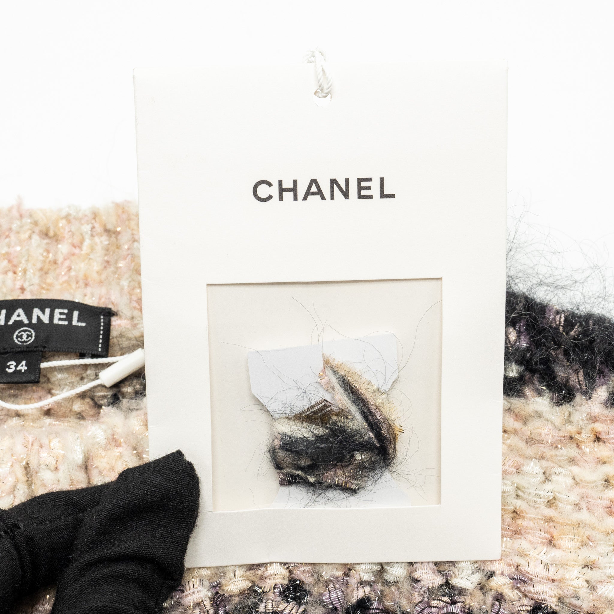 Chanel Size 34 18K Pullover Sweater Viscose/Polyamide/Wool Multicolour
