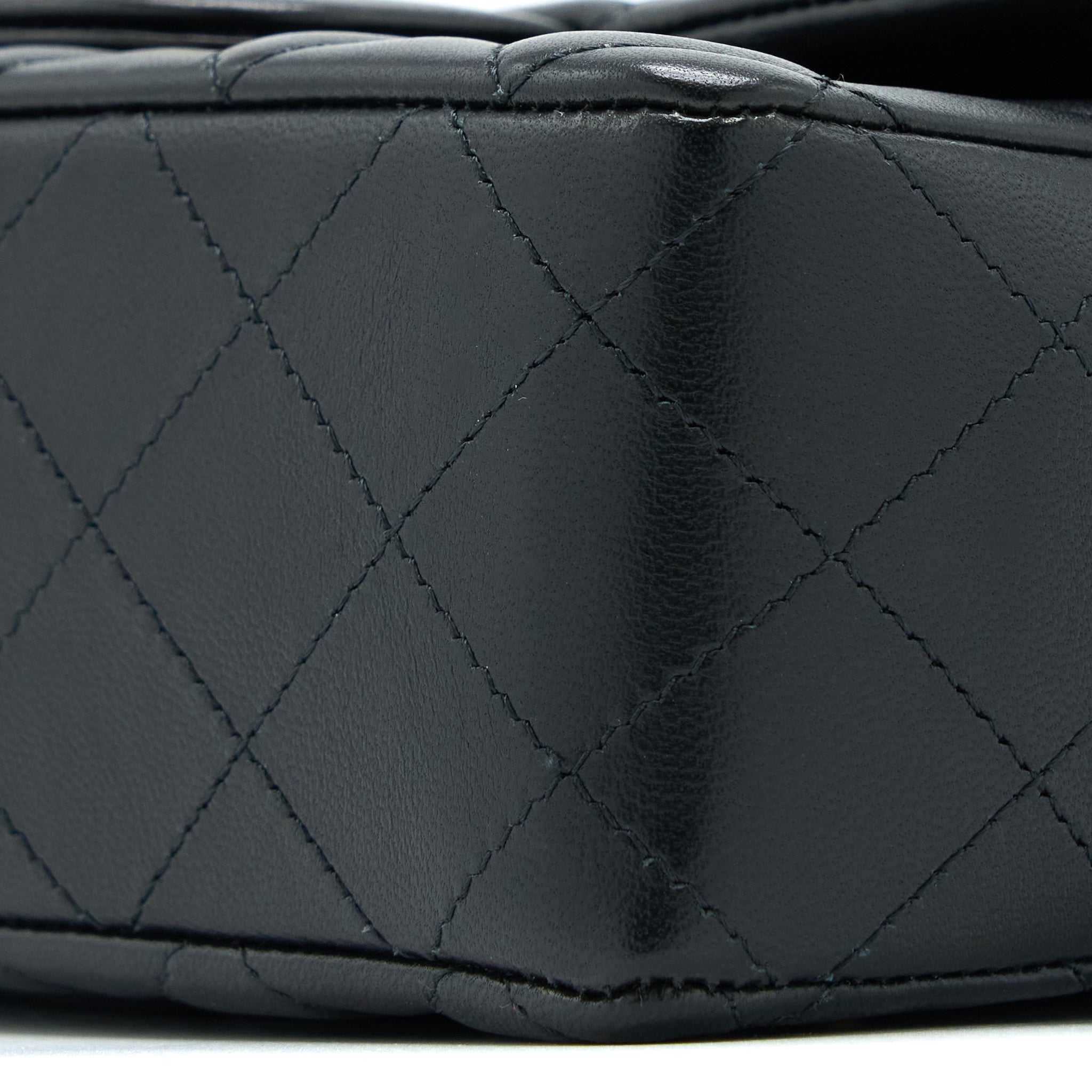 Chanel Mini Rectangular with coco bag charm Limited Edition Lambskin Black L