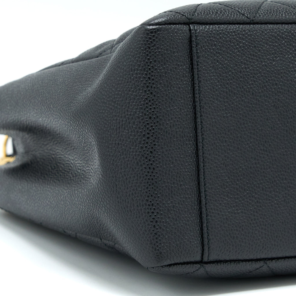 Chanel Grand Shopping Tote Bag Caviar Black