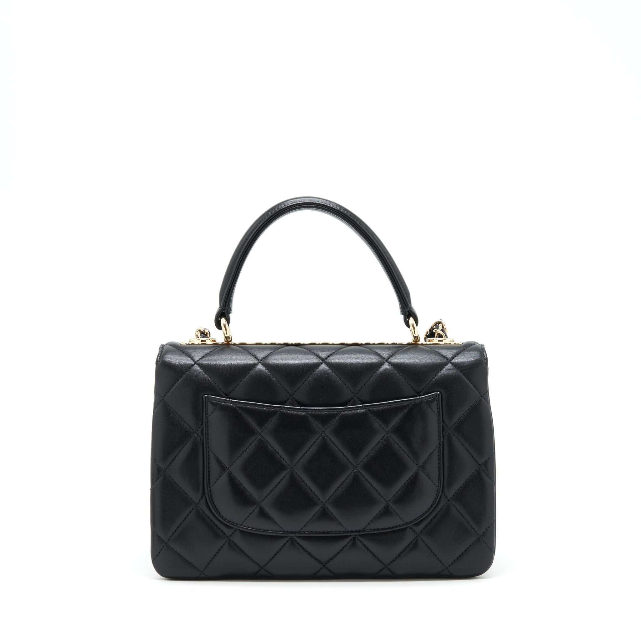 Chanel Trendy CC Flap Bag Lambskin Black L