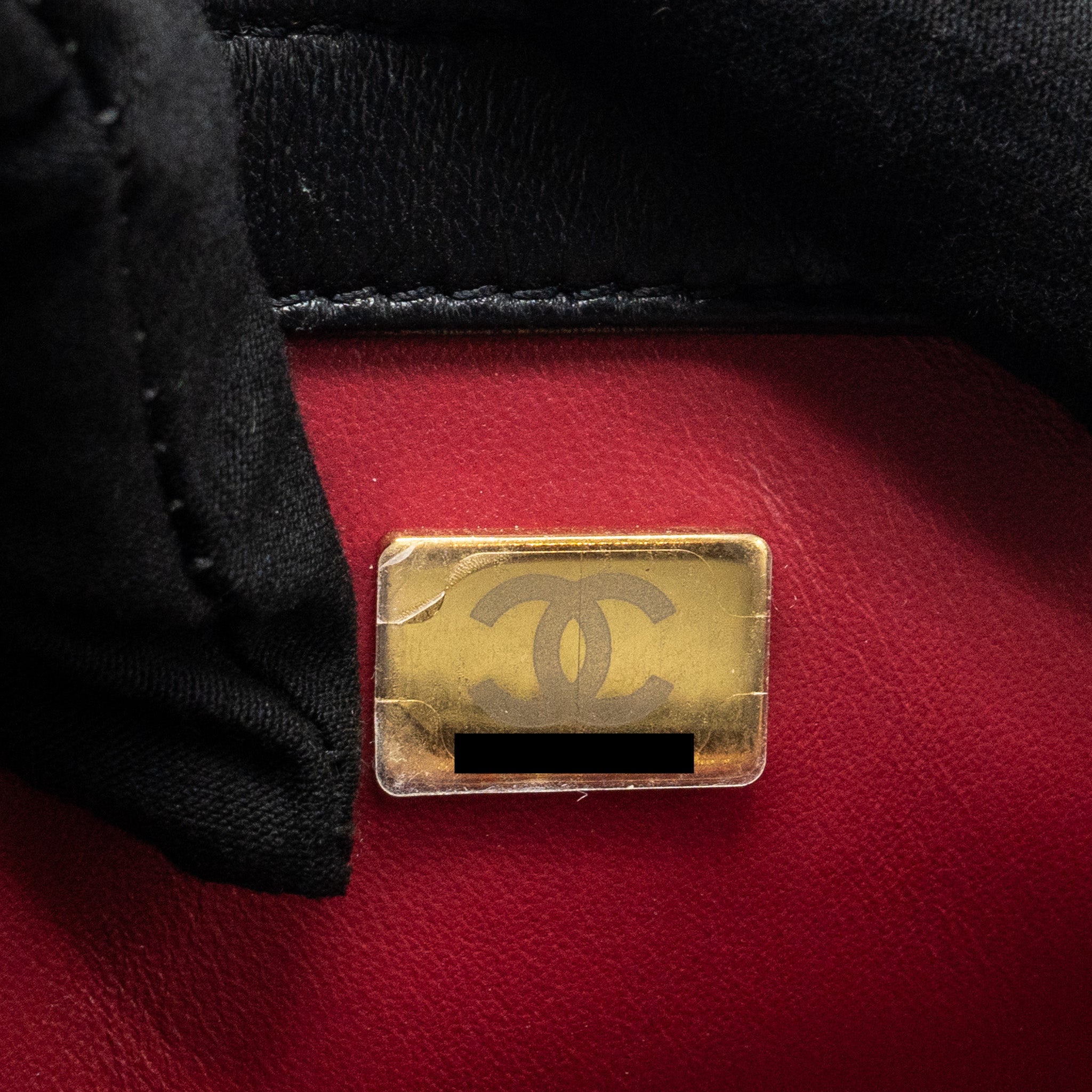 Chanel Camellia Adjustable Chain Mini Square Flap bag Lambskin black  (microchip)