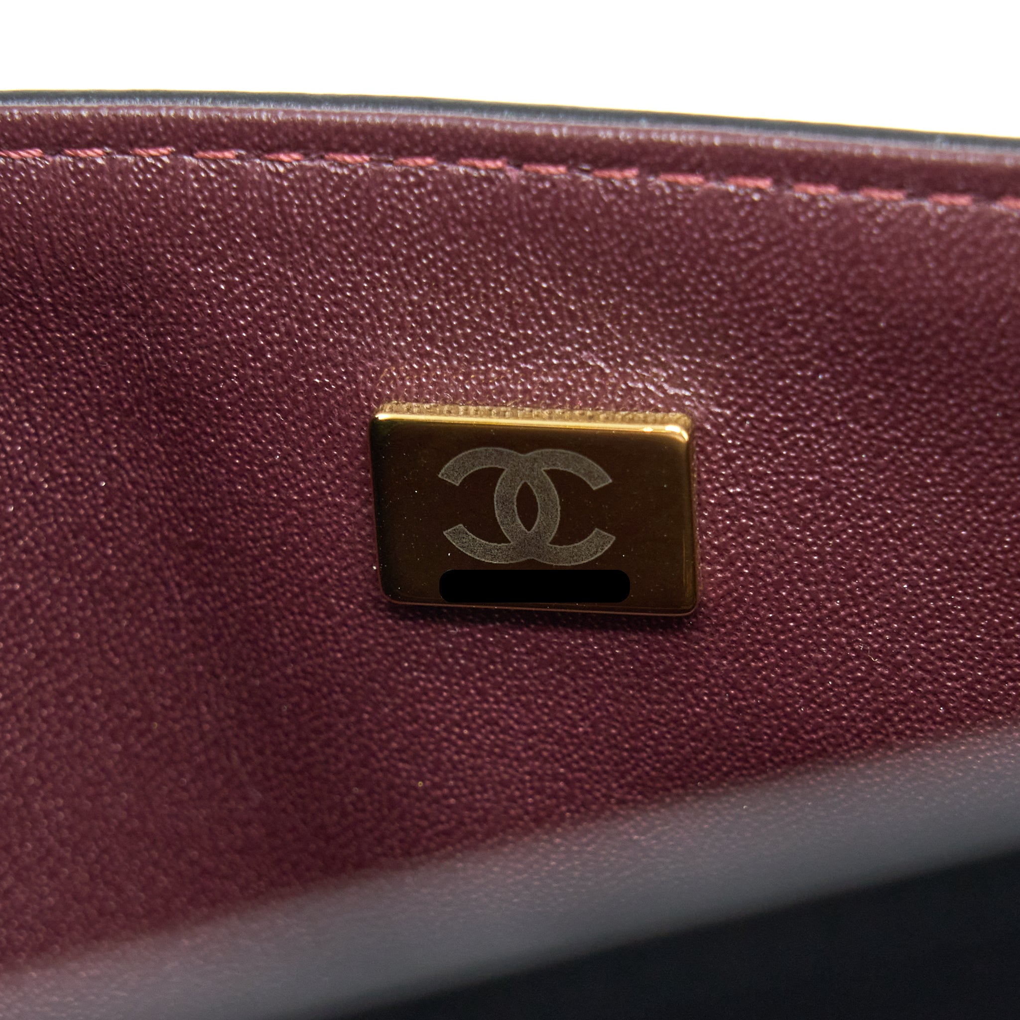 Chanel Small 2.55 Reissue Flap Bag Aged Calfskin Black Brushed  (Microchip)